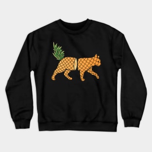 Fruit Cat: Pineapple Crewneck Sweatshirt